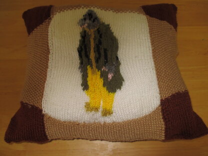 Wind and the Willows mole cushion