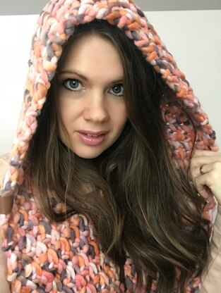 Glacier Hooded Scarf