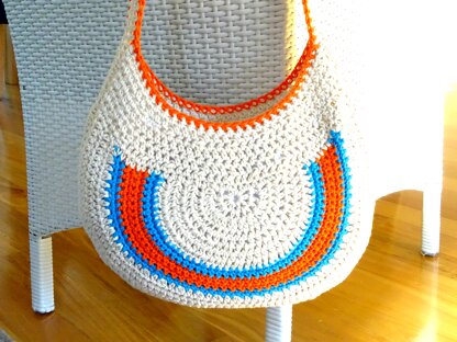 Mexican Fiesta Crochet Boho Bag