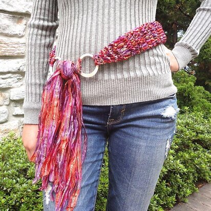 Rhianna Scarf/Belt - Knitting Pattern