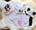 Baby Bunny Panda Unicorn Poncho N 408