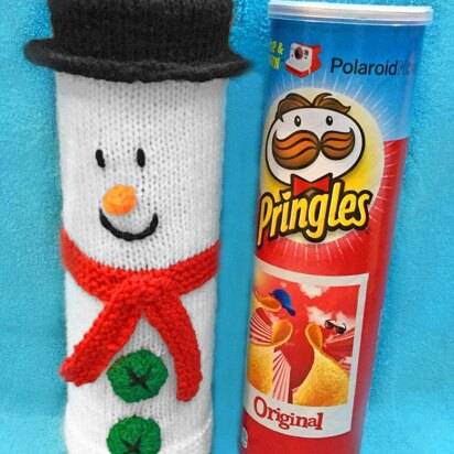 Christmas Traditional Snowman Pringle Cover