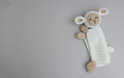 Lamb crochet lovey