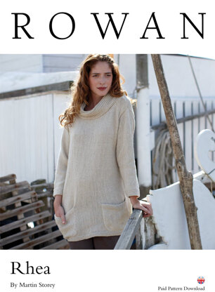 Rhea Sweater in Rowan Creative Linen