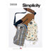 Simplicity Sling Bags in Two Sizes S9508 - Paper Pattern, Size OS (One Size Only)