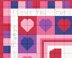 Love Needlepoint or Cross Stitch Sampler Square