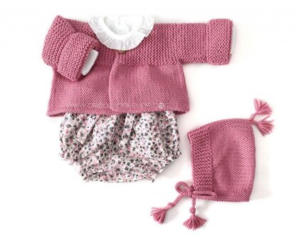 3 months - PINK LADY Knitted Cardigan