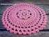 Wild Rose Doily Written Pattern