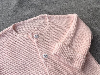 Simple Baby Aran jacket