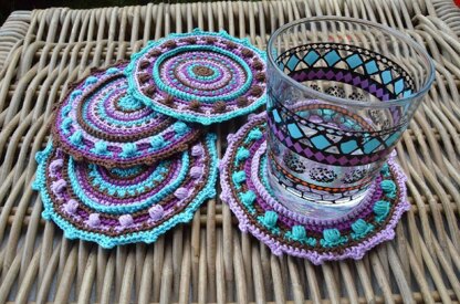 Mandala Cotton Coaster