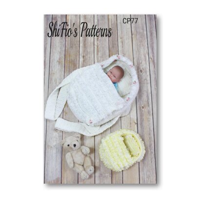 Itty Bitty Carrycot Doll Crochet Pattern #77