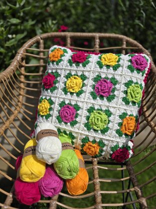 Granny Rose Cushion