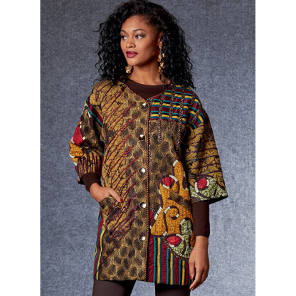 Vogue Misses' Jacket V1712 - Paper Pattern, Size XS-S-M-L-XL