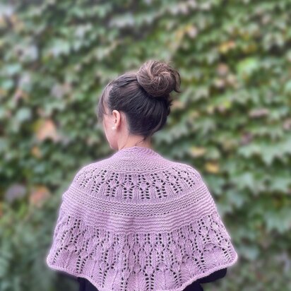 Old Rose Shawl - knitting pattern