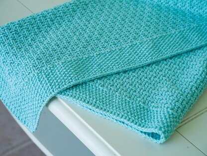 Caela Baby Blanket and Dolly Blanket Knitting Pattern