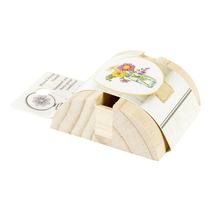 Dimensions Wood Hoop Stand