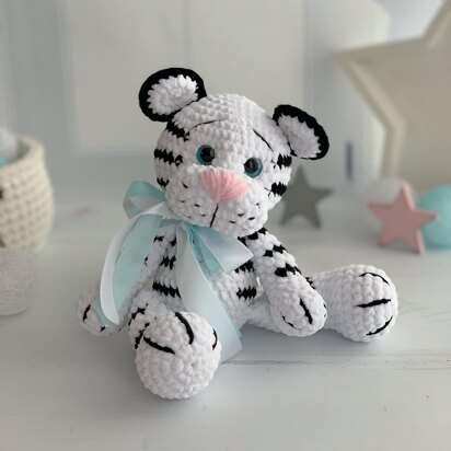 White tiger toy