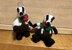 Christmas Pudding Badger - Ferrero Rocher/Lindt Chocolate Cover/Stuffed Toy Decoration