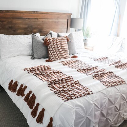 Desert Dunes Mosaic Blanket