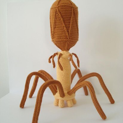 Bacteriophage Virus Crochet Pattern