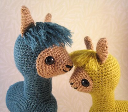 Alpaca Family Amigurumi