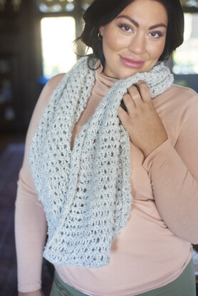 Rond de Jambe Cowl in Berroco Pirouette PDF