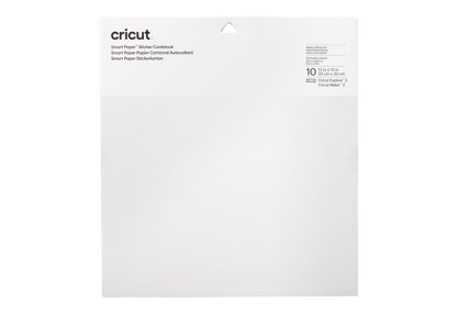 Cricut Smart Sticker Cardstock 33x33cm (10 pieces)