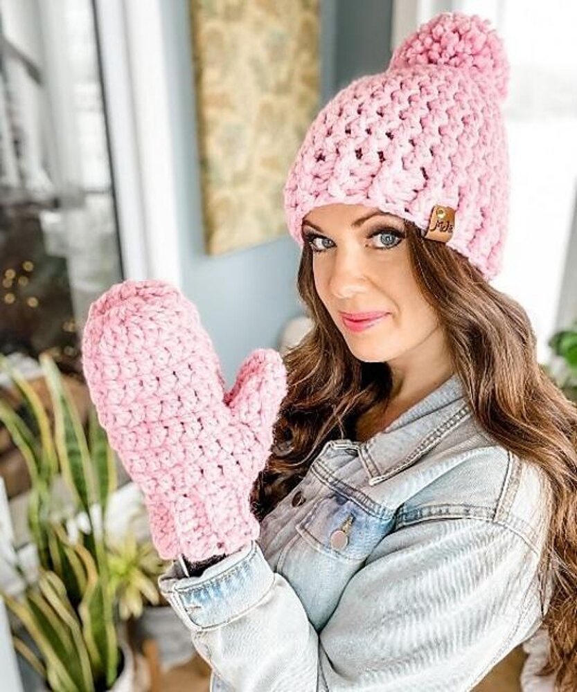 Beginner Chunky Mittens Crochet pattern by MJsOffTheHook LoveCrafts