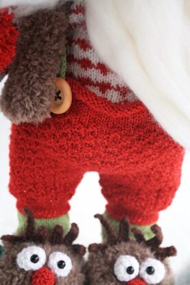 Santa Claus (crochet toy+knitted outfit)