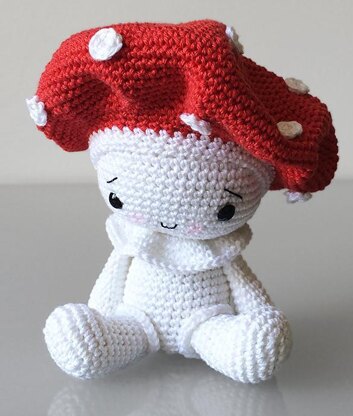 amigurumi crochet mushroom 