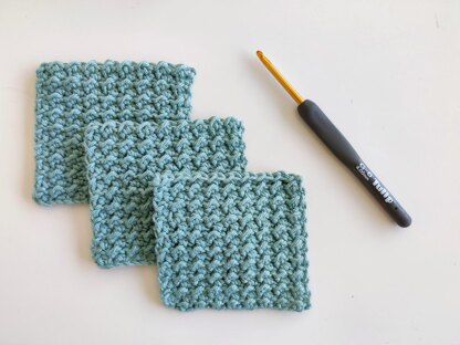 Crunch Stitch Face Scrubbies