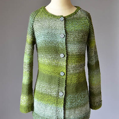 Mossbank Cardigan in Universal Yarn Major - Downloadable PDF