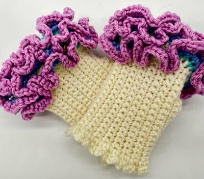 Ballerina Fingerless Mitts