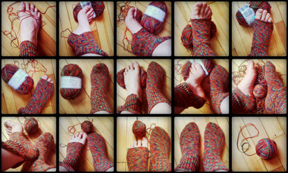 My first crochet socks