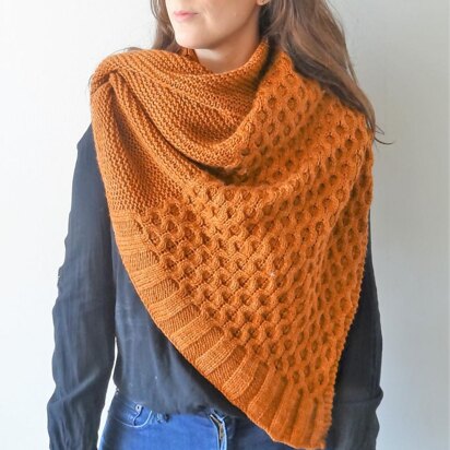 Colmena Shawl - knitting pattern