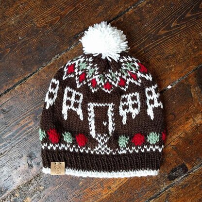 Gingerbread Beanie