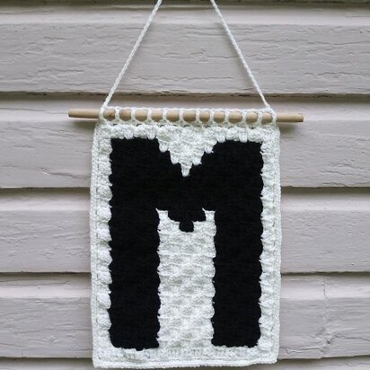 C2C Alphabet Wall Hanging