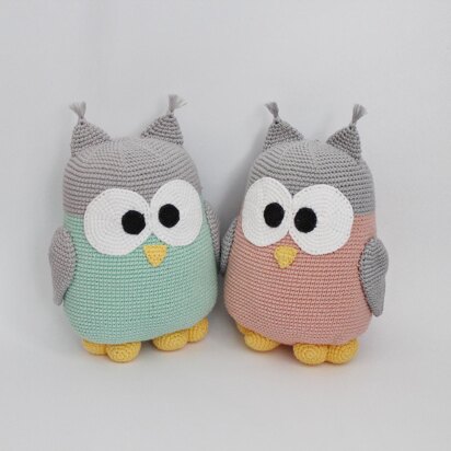 Crochet owl pattern Amigurumi toy pattern