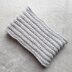 Silver Ribbed Scarf