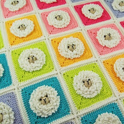 Little Sheep baby blanket