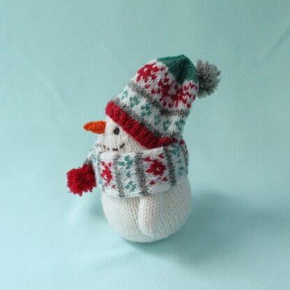 Fair Isle Snowman