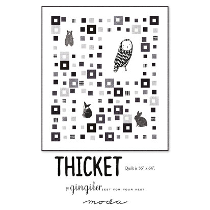 Moda Fabrics Thicket Quilt - Downloadable PDF