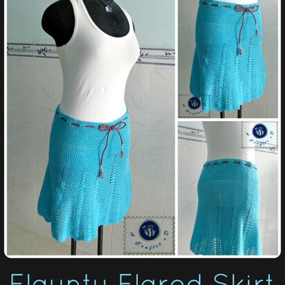 Flaunty Flared Skirt