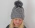 Deserai Diamond Crochet Cable Hat