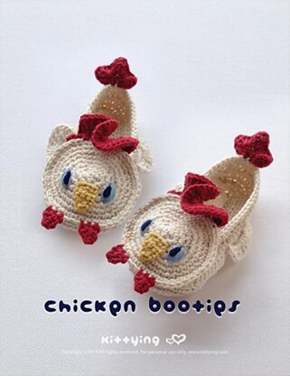 Toddler Chicken Booties