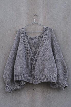 I Wish This Cardigan Knitting pattern by Neringa Ruke | LoveCrafts