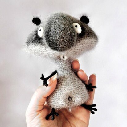 091 Funny Raccoon amigurumi