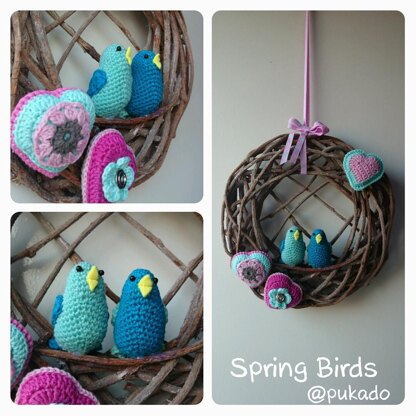 Spring Birds by Pukado