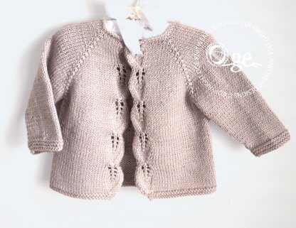 Aida top down Cardigan - P111