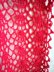 Red Claire Wrap Crochet Pattern